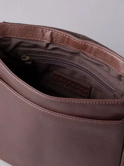 Lakeland Leather Marron - Medium Keswick Messenger Bag