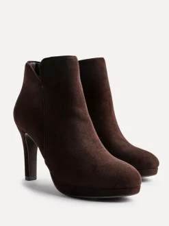 Linzi Marron - bottines plates-formes Layara avec talons aiguilles Online