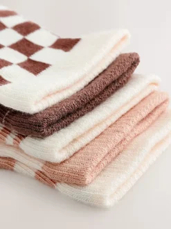 Next Marron - Lot de 5 chaussettes pour bébé (0mois-2ans) Online
