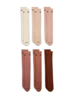 Nike - Lot de chaussettes d'entraînement Everyday Plus Cushioned Crew 6 (0) Marron Hot