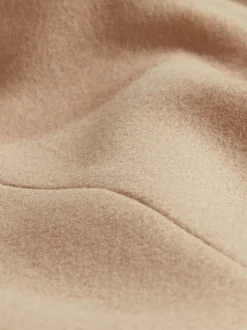 Ted Baker Marron - Manteau Rose mi-long en laine à ceinture Sale