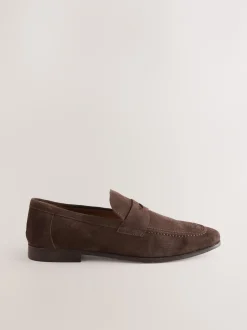 Next Marron - Mocassins en daim Discount