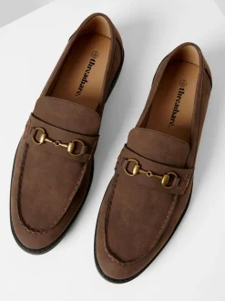 Threadbare Marron - Mocassins Snaffle Online