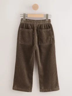 Next Marron - Pantalon à enfiler en velours côtelé (3-16ans) Outlet