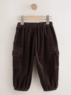 Next Marron - Pantalon cargo en velours côtelé (3mths-7yrs) Best