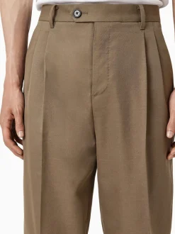 All Saints Marron - Pantalon droit AllSaints Tallis