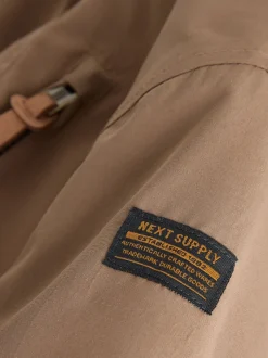 Next - Parka imperméable doublée de borg (3mois-7ans) Marron Best