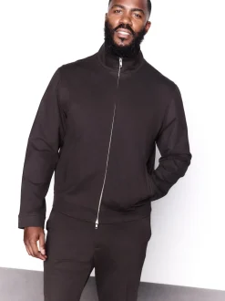 Next Marron - Premium Smart Col cheminée zippé avec laine Online