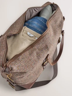 Next Marron - Sac fourre-tout Harris Tweed Weekend Outlet