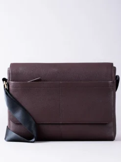 Lakeland Leather Marron - Sacoche messager pour ordinateur portable Crummock Best