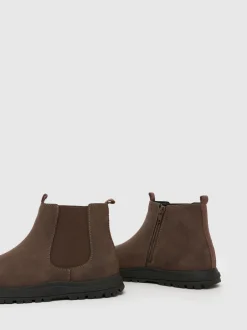 Schuh Marron - Bottes Conrad Chealsea Outlet