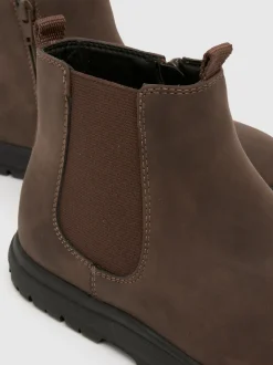 Schuh Marron - Bottes Conrad Chealsea Outlet