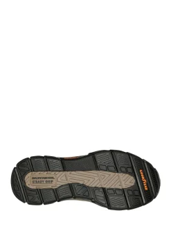 Skechers Marron - Respected Elgin Slip In Shoes