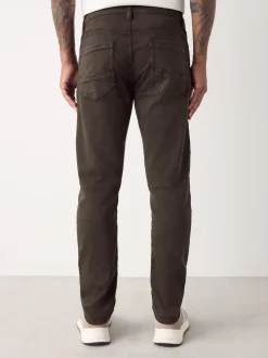 Next - Slim Fit (Slim Fit) - Jeans stretch de confort Marron New