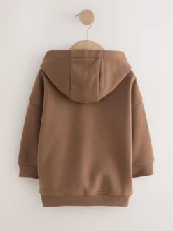 Next Marron - Sweat à capuche à manches longues (3mths-7yrs) Discount