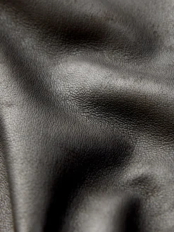 Next Marron - Veste en cuir Signatures à quatre poches doublée Borg Sale