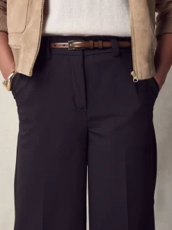 Next Marron café - Ceinture N. Premium Skinny Made In Italie en Cuir Hot