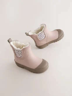 Next - Chelsea Wellies Marron café New