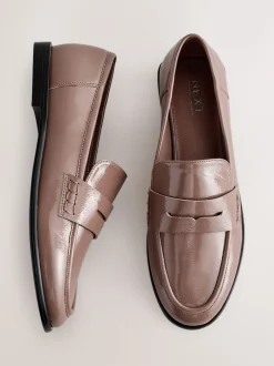 Next Marron café - Mocassins Forever Comfort® à bout rond Sale