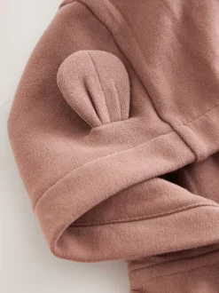 Next - Sweat à capuche zippé (3mths-7yrs) Marron café Outlet