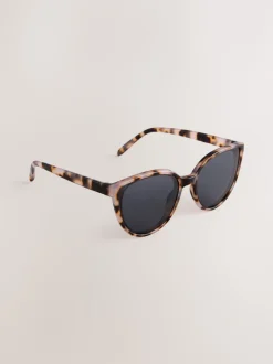 Next Marron écaille de tortue - Lunettes de soleil pour les yeux de chat Sale