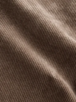 Next Marron champignon - Pantalons extensible à 5 poches en velours côtelé Sale