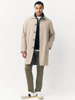 Next - Skinny Fit (Skinny Fit) - Jeans stretch de confort Marron champignon Outlet