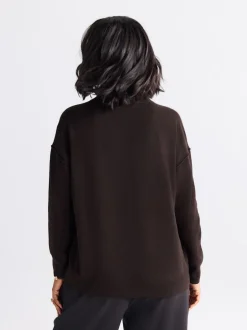 Next - Cardigan ultra-doux à col en V avec poches Marron chocolat Online