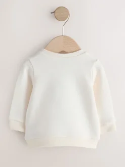 Next Marron chocolat - Ensemble sweat-shirt de grossesse court Sale