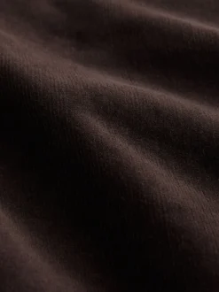 Next Marron chocolat - Mini-jupe cache-cœur en velours côtelé Discount