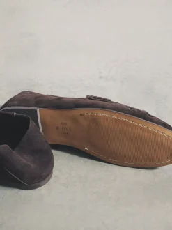 The Set Marron chocolat - Mocassins Premium en daim New