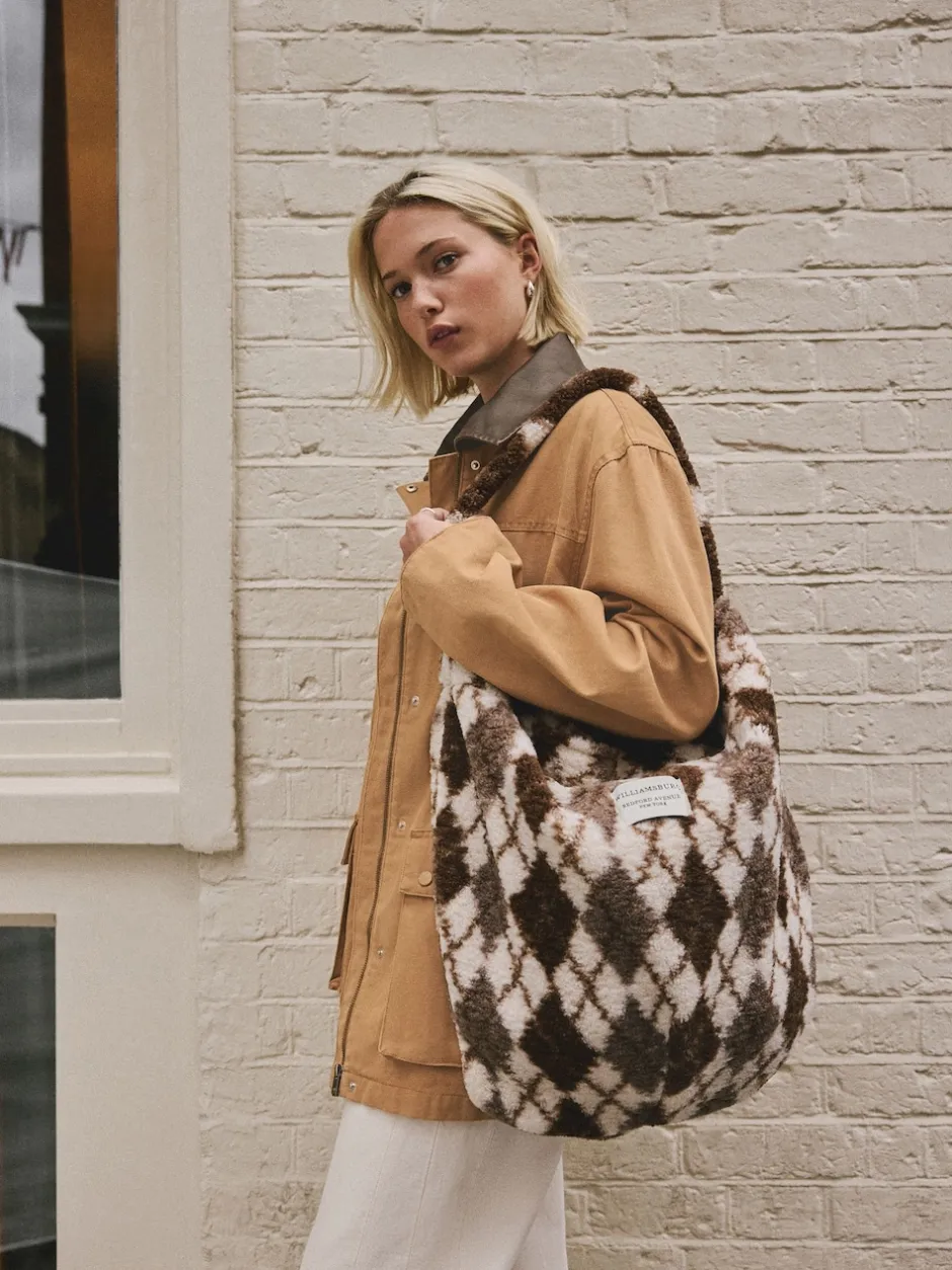 Next Marron chocolat - Sac bandoulière Borg Argyle Online