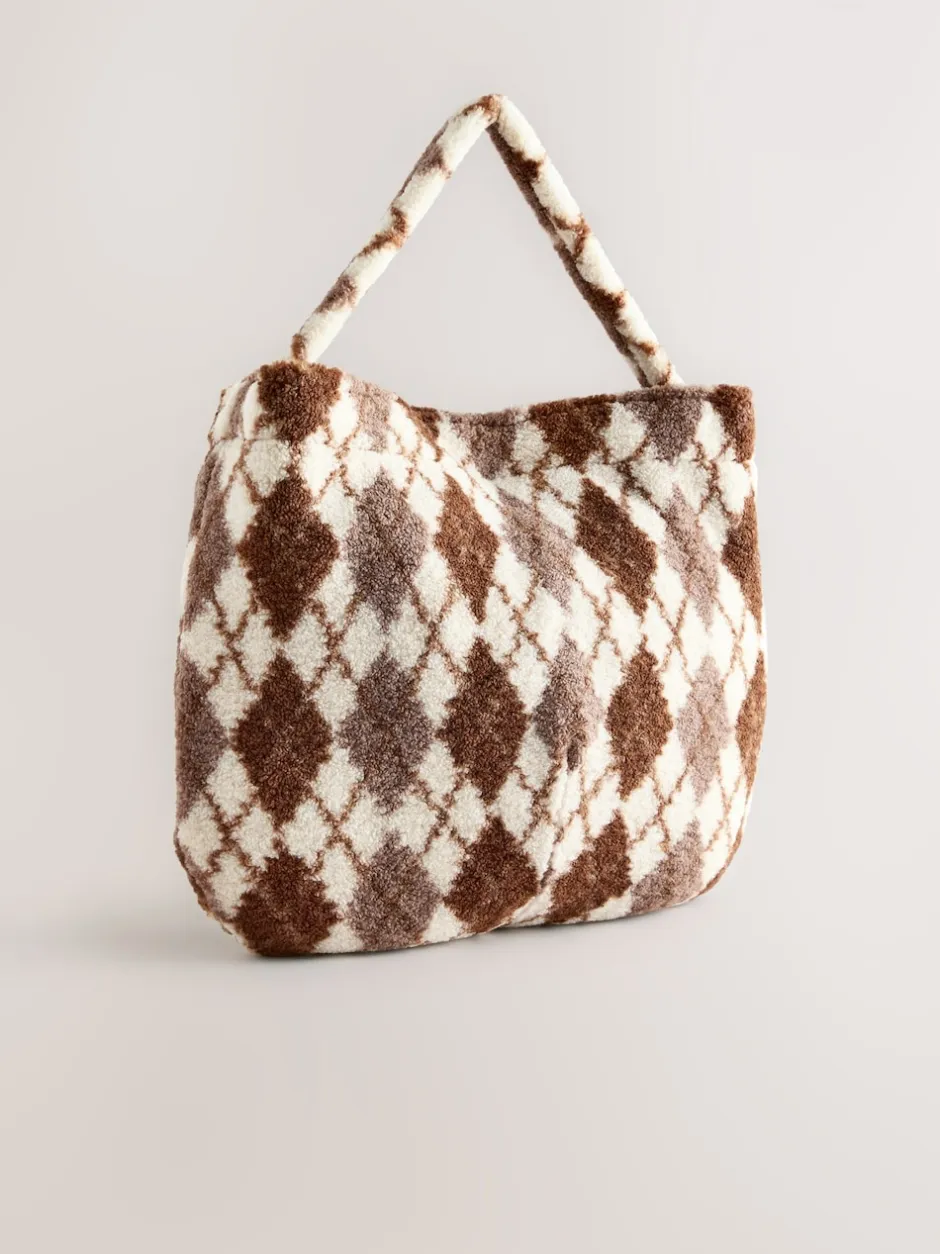 Next Marron chocolat - Sac bandoulière Borg Argyle Online