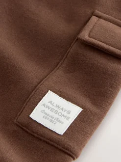 Next Marron chocolat - Survêtement utilitaire en jersey doux au toucher (3mois à7ans) Outlet