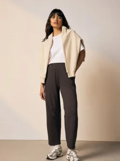 Next Marron chocolat - Survêtement haut de gamme épais à coupe ballon Discount