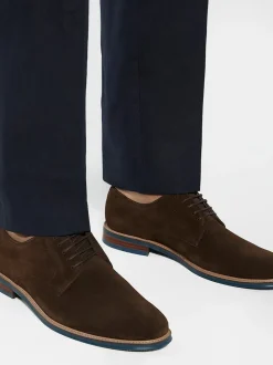 Dune London Marron chromé - Coupe large - Stanleyy Chaussures Gibson en cuir souple Outlet