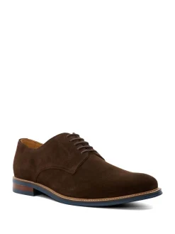 Dune London Marron chromé - Coupe large - Stanleyy Chaussures Gibson en cuir souple Outlet