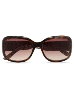 Ted Baker Marron clair - Lunettes de soleil Charlotte écaille de tortue