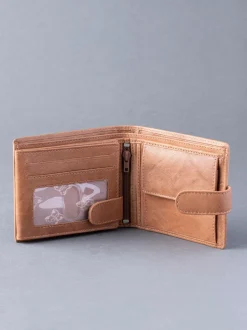 Lakeland Leather Marron cognac - Portefeuille Lakeland Burneside en cuir Best