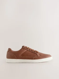 Next Marron fauve - Baskets casual chic New