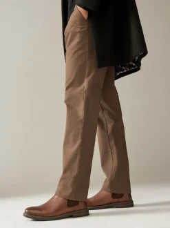 Next Marron fauve - Bottes Chelsea en cuir cireux Online