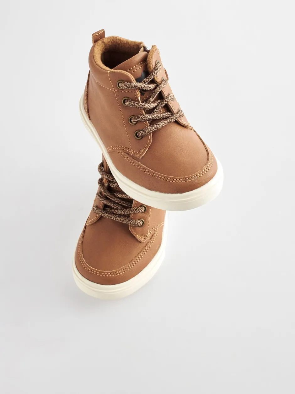 Next Marron fauve - Bottes Chukka doublées chaudes Outlet