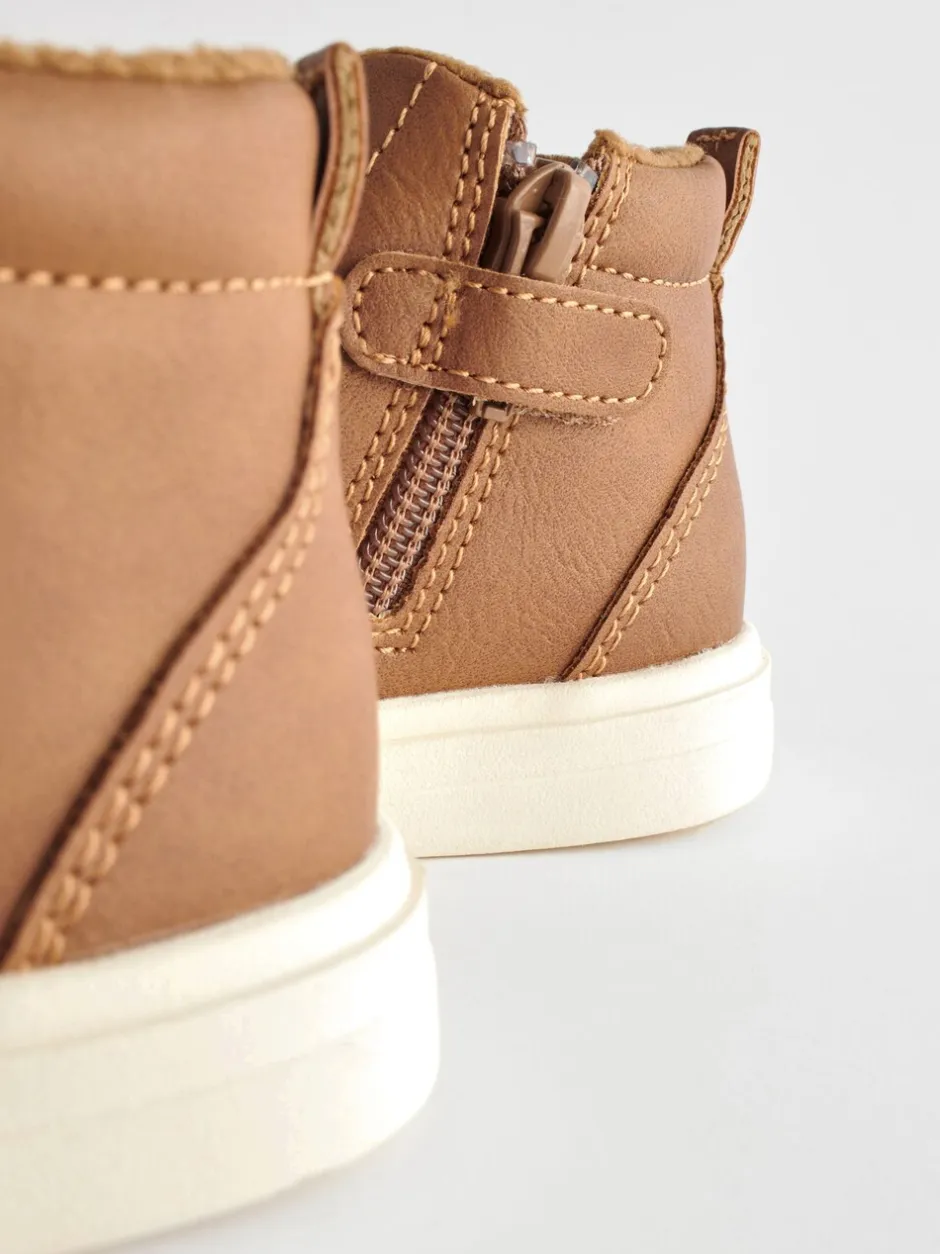 Next Marron fauve - Bottes Chukka doublées chaudes Outlet