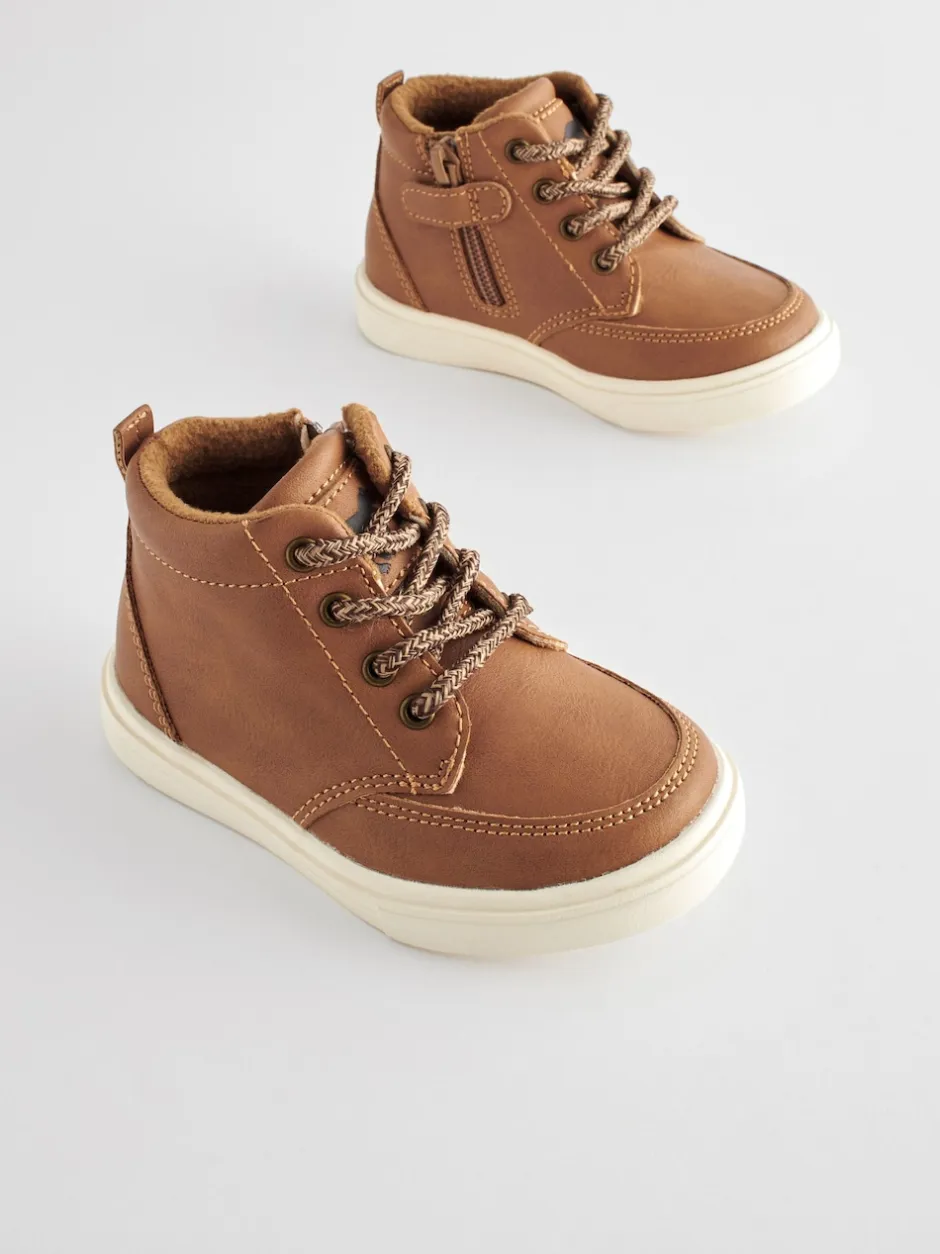 Next Marron fauve - Bottes Chukka doublées chaudes Hot