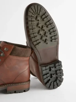 Next Marron fauve - bottes en cuir Best