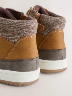 Next Marron fauve - Bottes hautes à doublure chaude Online