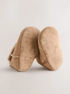 Next Marron fauve - Bottes Pull-On Bébé en daim (0-24mths) Outlet