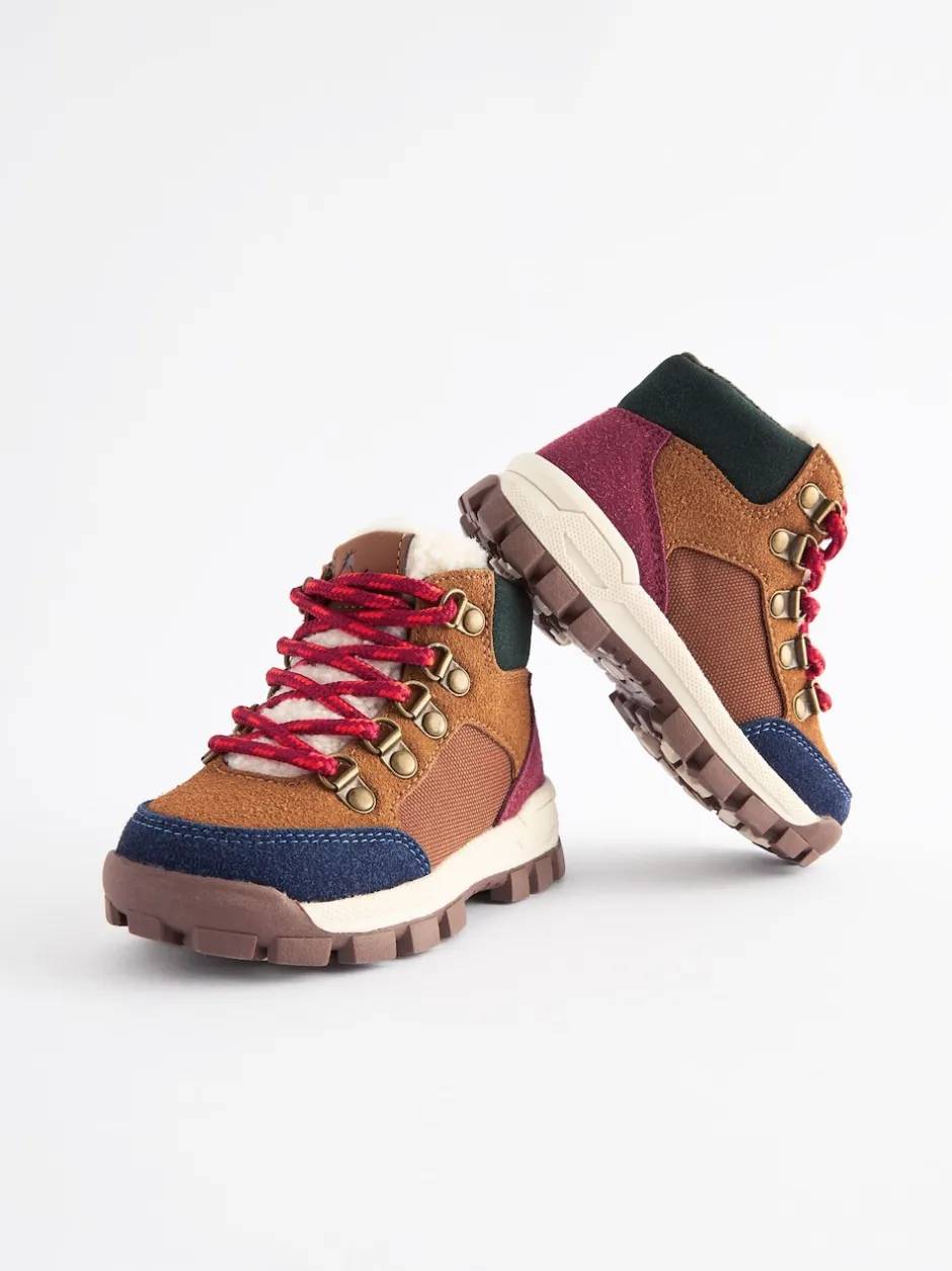 Next Marron fauve - Bottines chaudes avec doublure Thinsulate™ style randonnée