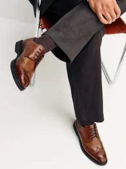 Next Marron fauve - Chaussures richelieu