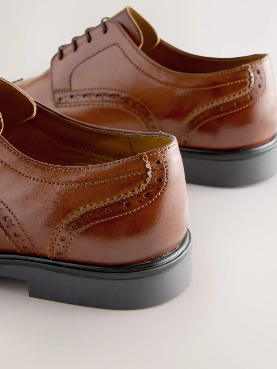 Next Marron fauve - Chaussures richelieu